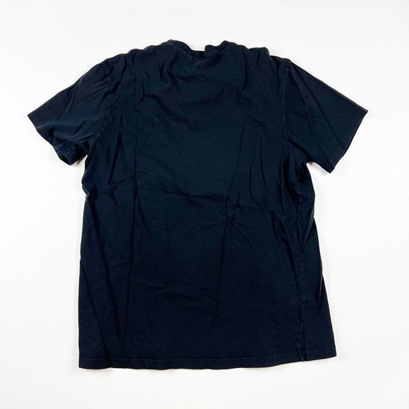 Guess mens world rights eagle graphic black tshirt distressed Size Large - Picture 3 of 3